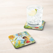Fairy waterverf illustratie onecht onderzetter (Rechterzijde)
