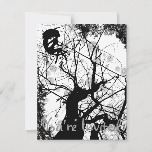 FAIRY WEBBY TREBBLES B&W KAART (Voorkant)