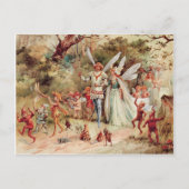 Fairy Wedding Briefkaart (Voorkant)