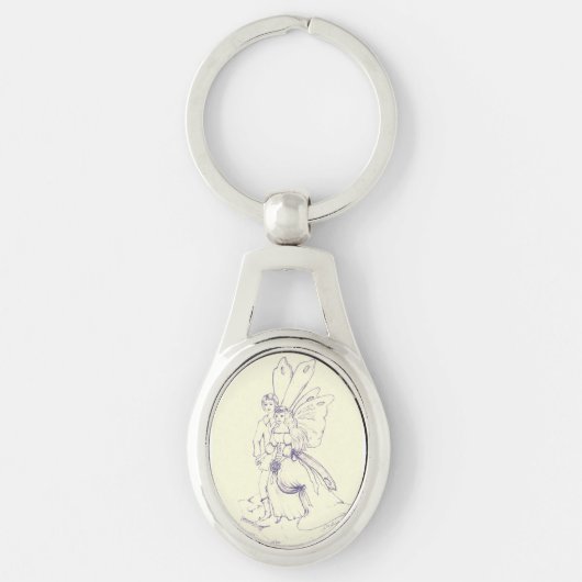 Fairy Wedding Sleutelhanger (Voorkant)