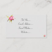 Fairy Wedding Visitekaartje (Achterkant)