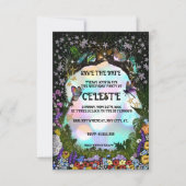 Fairy Whimsical Forest of Magic Save The Date (Voorkant)