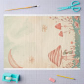 Fairy Whimsical Hemelse Esthetische Paddestoel Tissuepapier (Craft)