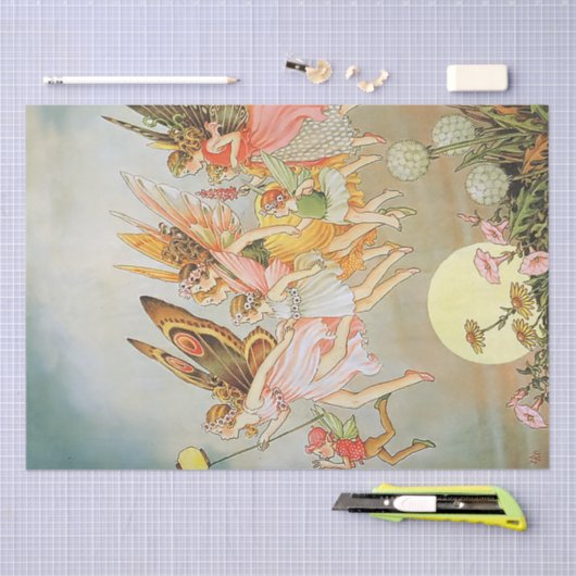 Fairy Whimsical Nursery Fairytale  Tissuepapier (Craft)