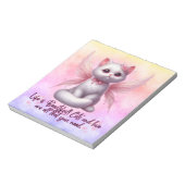Fairy Whiskers van de liefde Notitieblok (Linkerzijde)