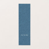 Fairy White Dress op Cliff Harp Candle sterren Blu Visitekaartje (Binnenkant ongevouwen)