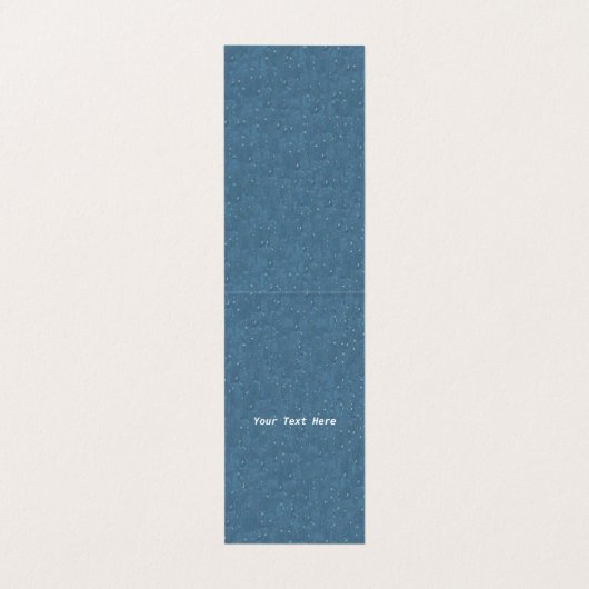 Fairy White Dress op Cliff Harp Candle sterren Blu Visitekaartje (Binnenkant ongevouwen)