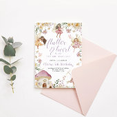 Fairy wildflower verjaardag kaart