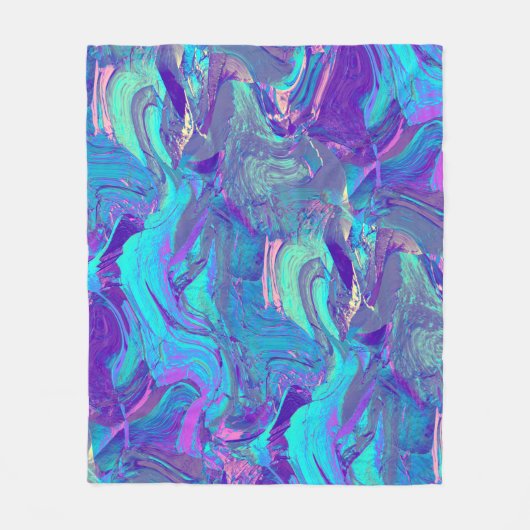 Fairy Wing Artglass: Fleece Deken (Voorkant)