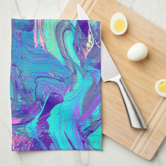 Fairy Wing Artglass: Theedoek (Quarter Fold)