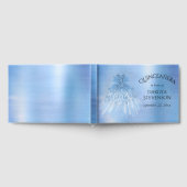 Fairy Wing Ice Gown | vorstblauwe iriserende glans Gastenboek (Volledig)