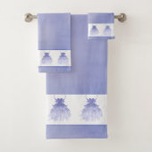 Fairy Wing Lavender Gown | Paarse iriserende glans Bad Handdoek (Insitu)