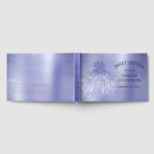 Fairy Wing Lavender Gown | Paarse iriserende glans Gastenboek (Volledig)