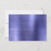 Fairy Wing Lavender Gown | Paarse iriserende glans RSVP Kaartje (Achterkant)