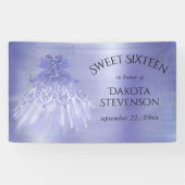 Fairy Wing Lavender Gown | Paarse iriserende glans Spandoek (Horizontaal)