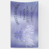 Fairy Wing Lavender Gown | Paarse iriserende glans Spandoek (Verticaal)