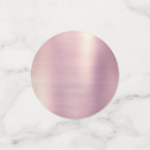 Fairy Wing Mauve Gown | Luxe Dusty Pink Sheen Confetti (Kleine voorkant)