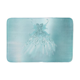 Fairy Wing Mint Gown | Luxe Pearl Green Aqua Sheen Badmat