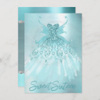 Fairy Wing Mint Gown | Luxe Pearl Green Aqua Sheen