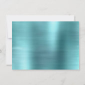 Fairy Wing Mint Gown | Luxe Pearl Green Aqua Sheen Kaart (Achterkant)