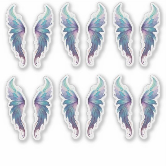 Fairy Wing Sticker Pack (Voorkant)