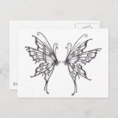Fairy WINGS Briefkaart (Voorkant / Achterkant)