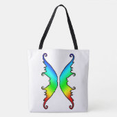 Fairy Wings Rainbow Tote Bag (Voorkant)