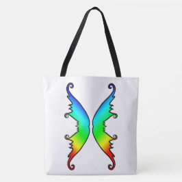 Fairy Wings Rainbow Tote Bag