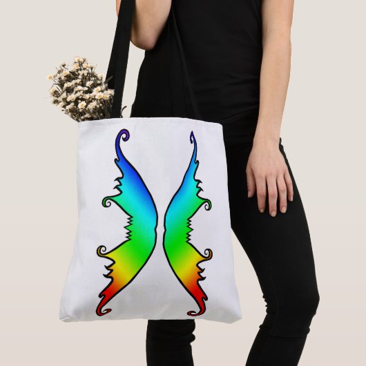 Fairy Wings Rainbow Tote Bag (Dichtbij)