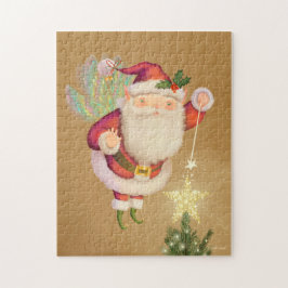Fairy Wings Santa Legpuzzel