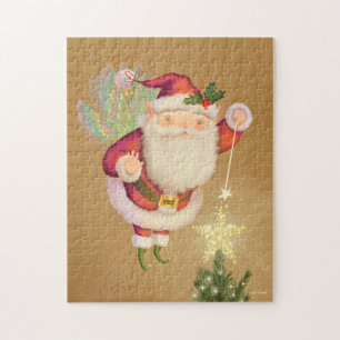 Fairy Wings Santa Legpuzzel