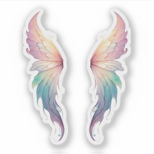 Fairy Wings Sticker (Voorkant)