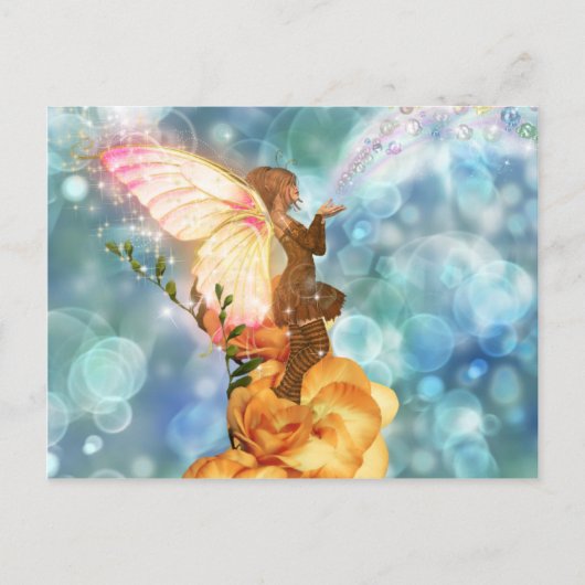 Fairy Wishes Briefkaart (Voorkant)
