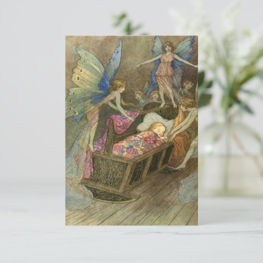 Fairy Wishes rsvp (Staand voorkant)