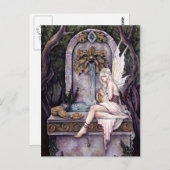 Fairy Wishing Well Briefkaart (Voorkant / Achterkant)