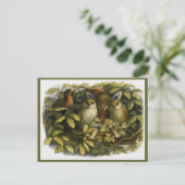 "Fairy with Owls" van Doyle Briefkaart (Staand voorkant)