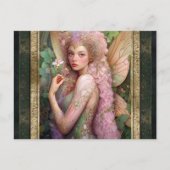 Fairy Woman Fantasy Art Briefkaart (Voorkant)