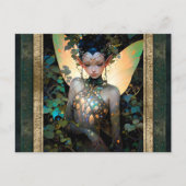 Fairy Woman Fantasy Art Briefkaart (Voorkant)