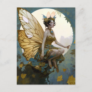 Fairy Woman Fantasy Art Briefkaart