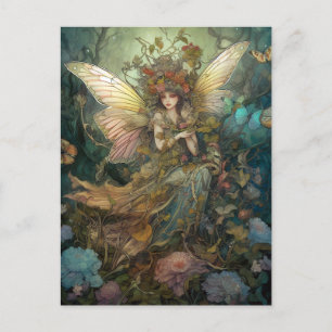 Fairy Woman Fantasy Art Briefkaart