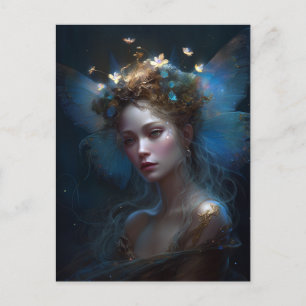 Fairy Woman Fantasy Art Briefkaart