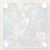 Fairy Woman Fantasy Art Glazen Onderzetter (Achterkant)