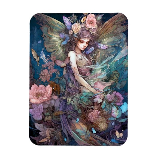 Fairy Woman Fantasy Art Magneet (Verticaal)
