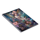 Fairy Woman Fantasy Art Notitieboek (Rechterzijde)