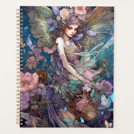 Fairy Woman Fantasy Art Planner (Voorkant)