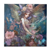 Fairy Woman Fantasy Art Tegeltje (Voorkant)