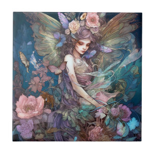 Fairy Woman Fantasy Art Tegeltje