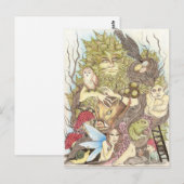 Fairy Wonderland Briefkaart (Voorkant / Achterkant)