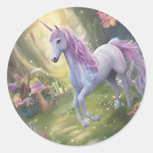 Fairy Wonderland Collectie Party Favoriet Ronde Sticker