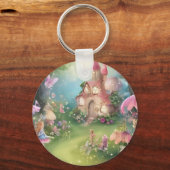 Fairy Wonderland partij gunst Sleutelhanger (Voorkant)